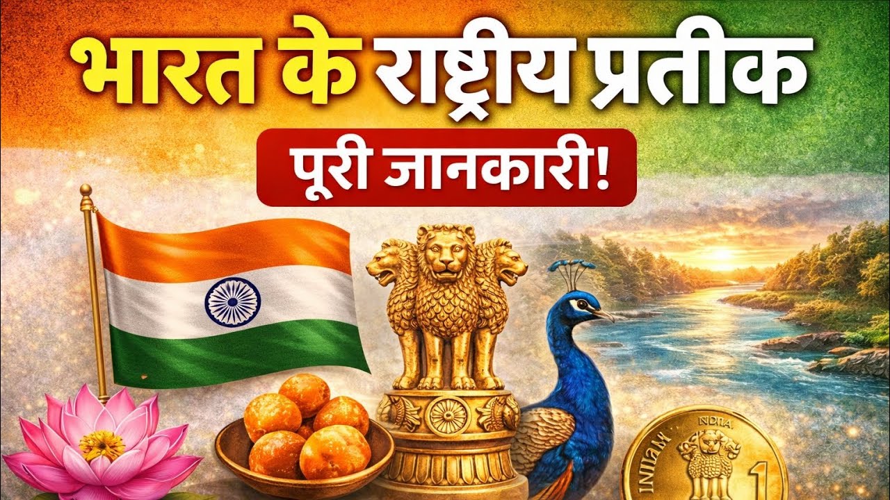 भारत के राष्ट्रीय प्रतीक एवं चिन्ह। Indain national symbols l UP Police, homeguard and  LT grade