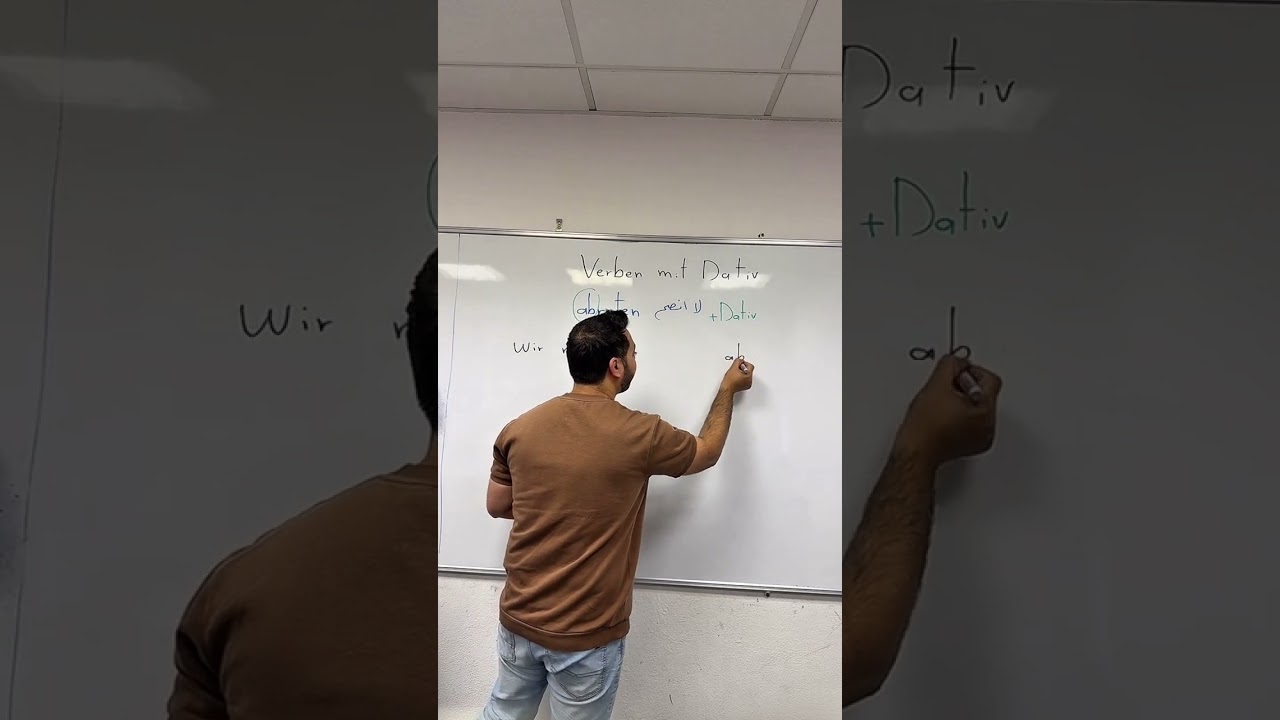 Dativ im Deutsch: die wichtigsten Verben im Dativ 2