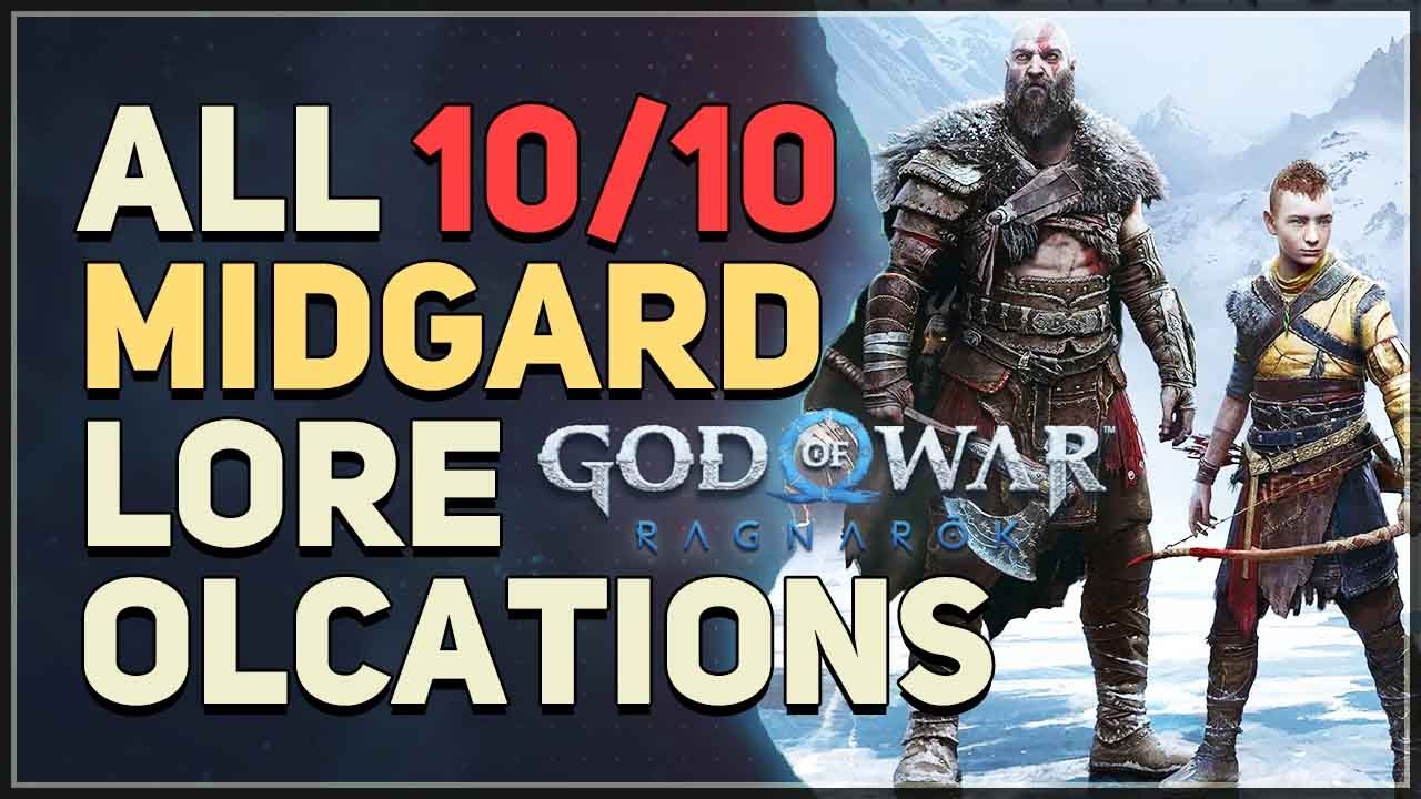 All Midgard Lore Locations God of War Ragnarok