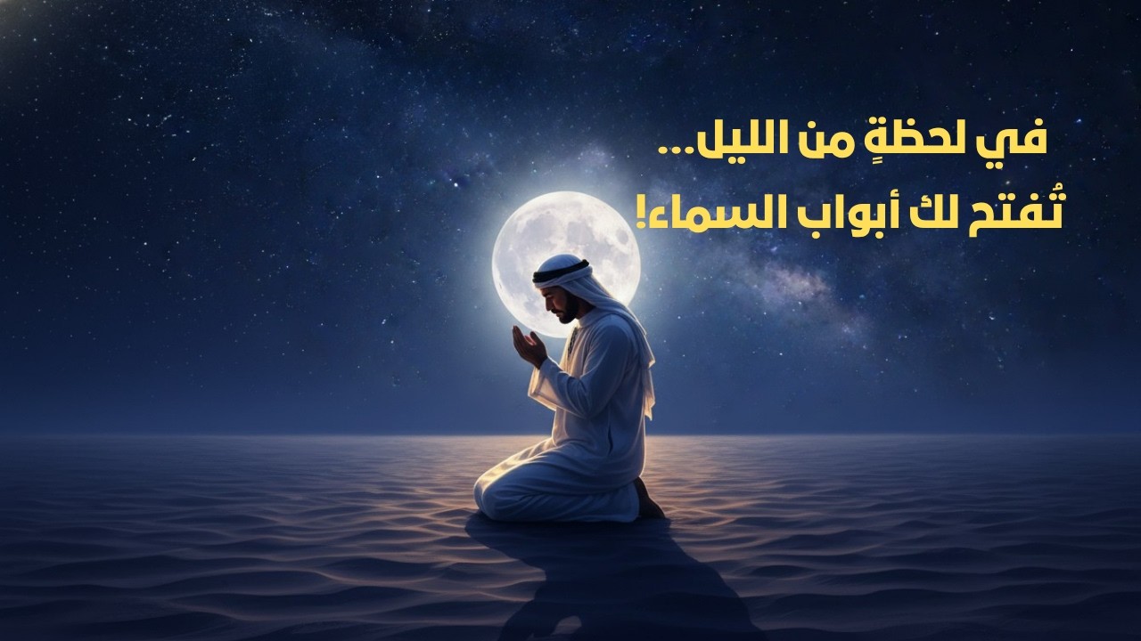 قيام الليل | الساعة التي تُفتح فيها أبواب السماء وتُستجاب فيها الدعوات | فضل قيام الليل وأسراره