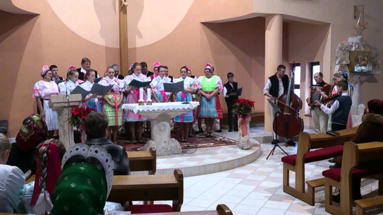 Folklórny súbor JAVORINA z Kolačkova - Buďme všetci potešení (6.1.2013 Hromoš)