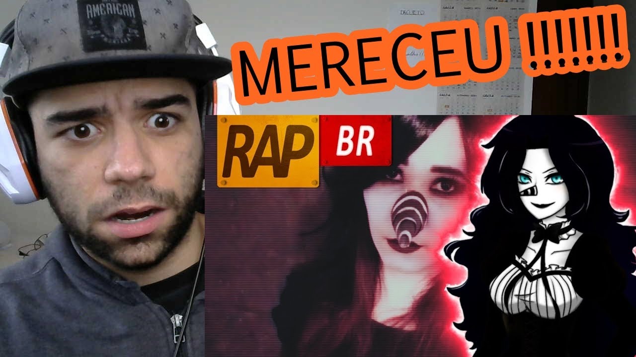 REACT - RAP DA JILL RISONHA - CREEPYPASTA - KEITA BEATS
