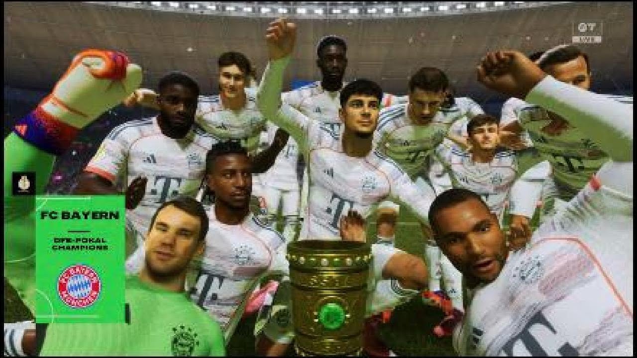 Harry Kane First Trophy in Bayern #ucl #gemany #fcbayern #footballhighlights #gamingcommunity
