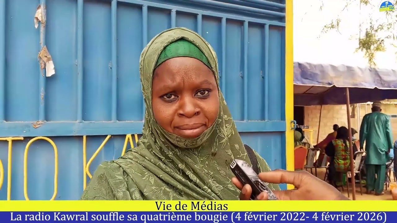 REPORTAGE 4è ANNIVERSAIRE RADIO KAWRAL