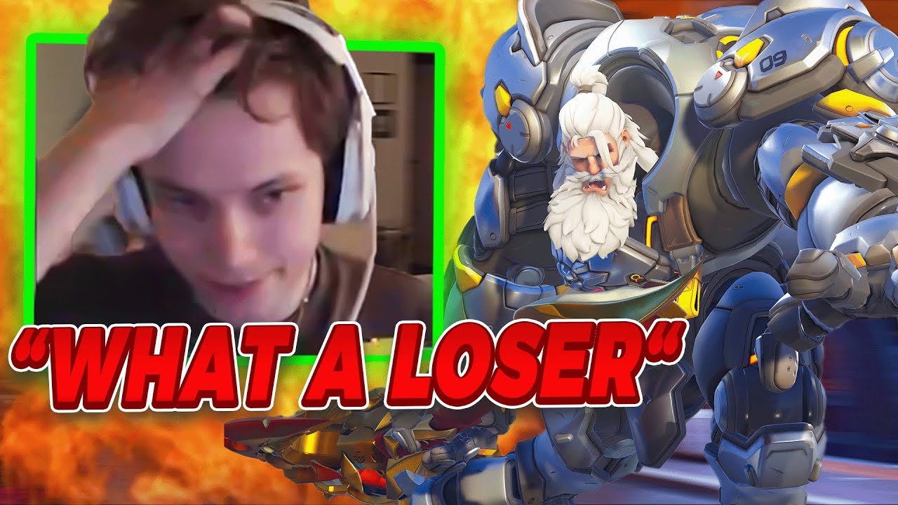 I Counter Picked This REIN STREAMER in Overwatch 2. He didn't like that.