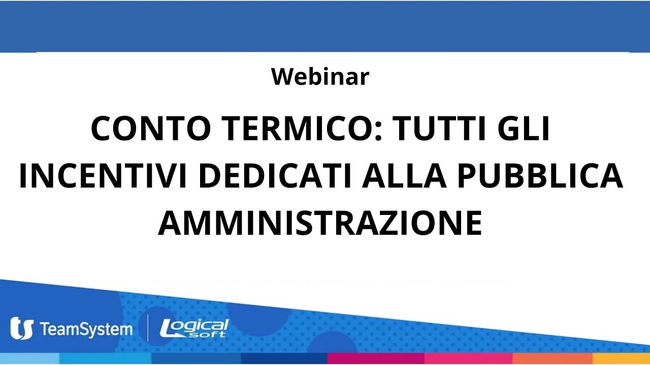 Conto Termico 3.0: tutti gli incentivi dedicati alla pubblica amministrazione