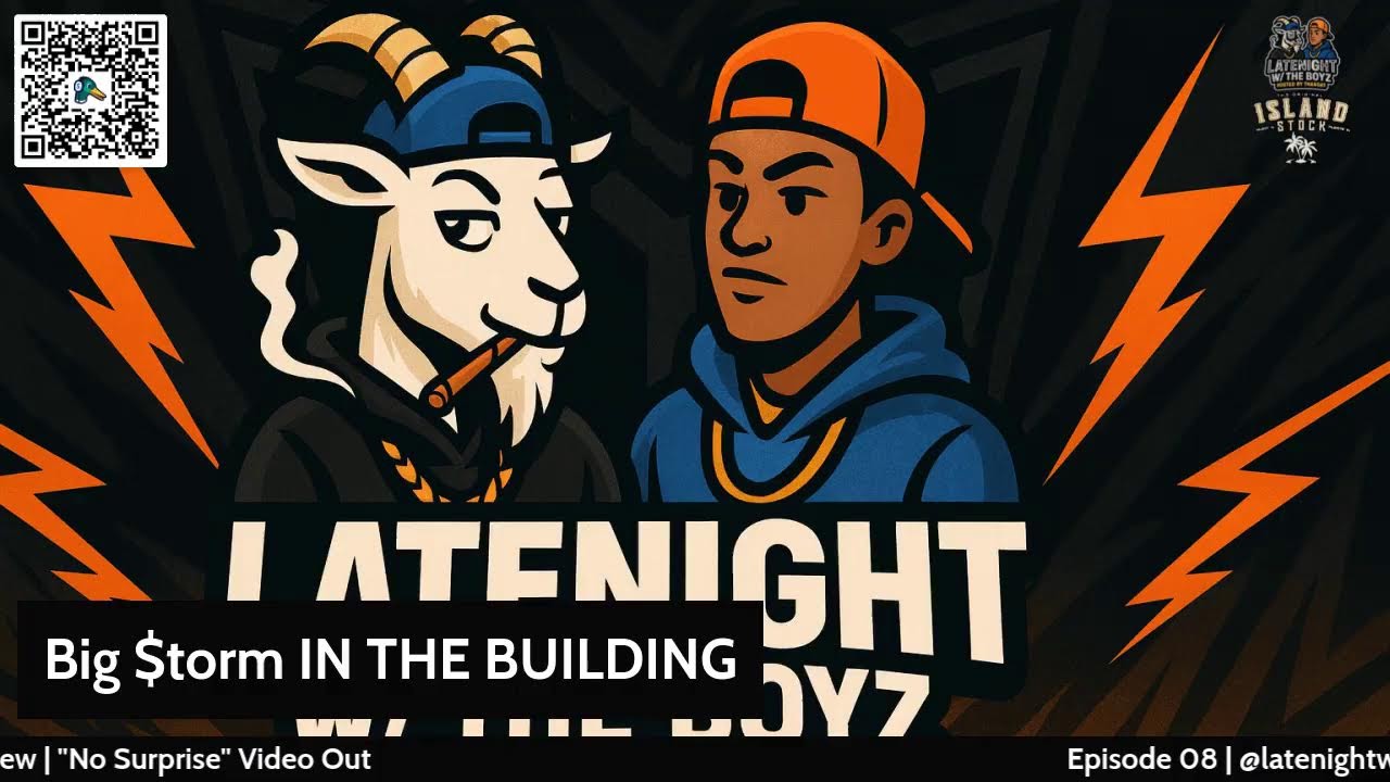 Episode 08 | @latenightwtheboyz| Special Guest Big $torm Live Interview | 