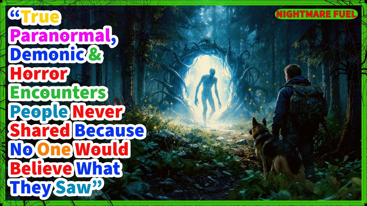 “They Saw Something Paranormal… But No One Believed Them 👻 | True Horror Encounters 😨👁️”
