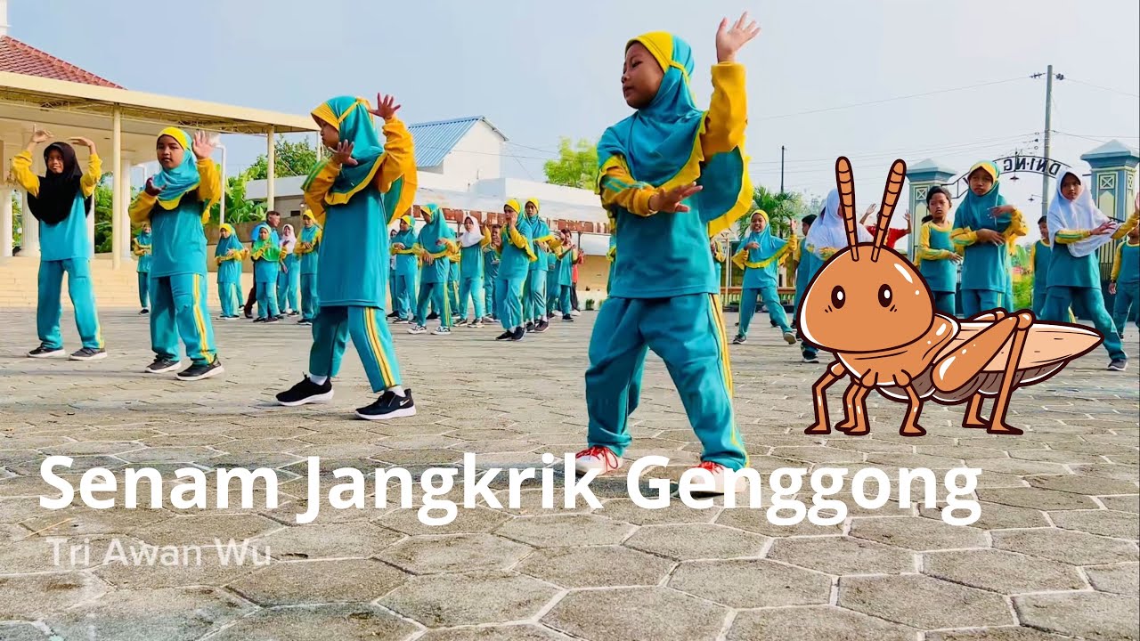 Senam Jangkrik Genggong SDN Nganti Gemolong Sragen #jangkrik #jangkrikgenggong #fyp #viral