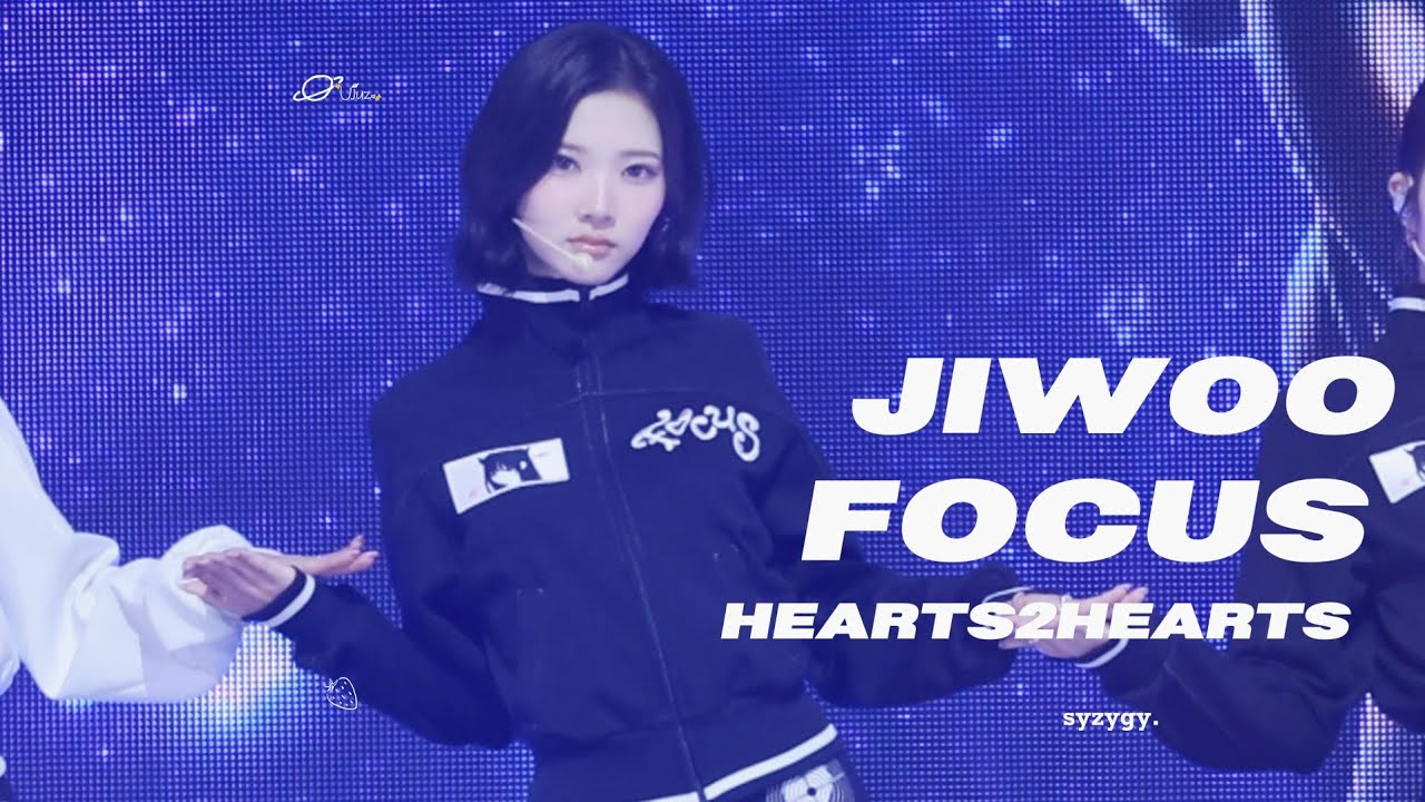251115 Hearts2Hearts Jiwoo 'Focus' Fancam @2025 KGMA