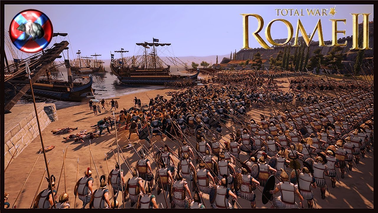 A GENERALS UNTIMELY DEMISE IN THIS PORT ASSAULT!!! 4V3 ROME 2 PORT ASSAULT