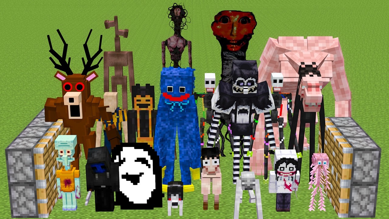 all creepypasta mutant mobs combined
