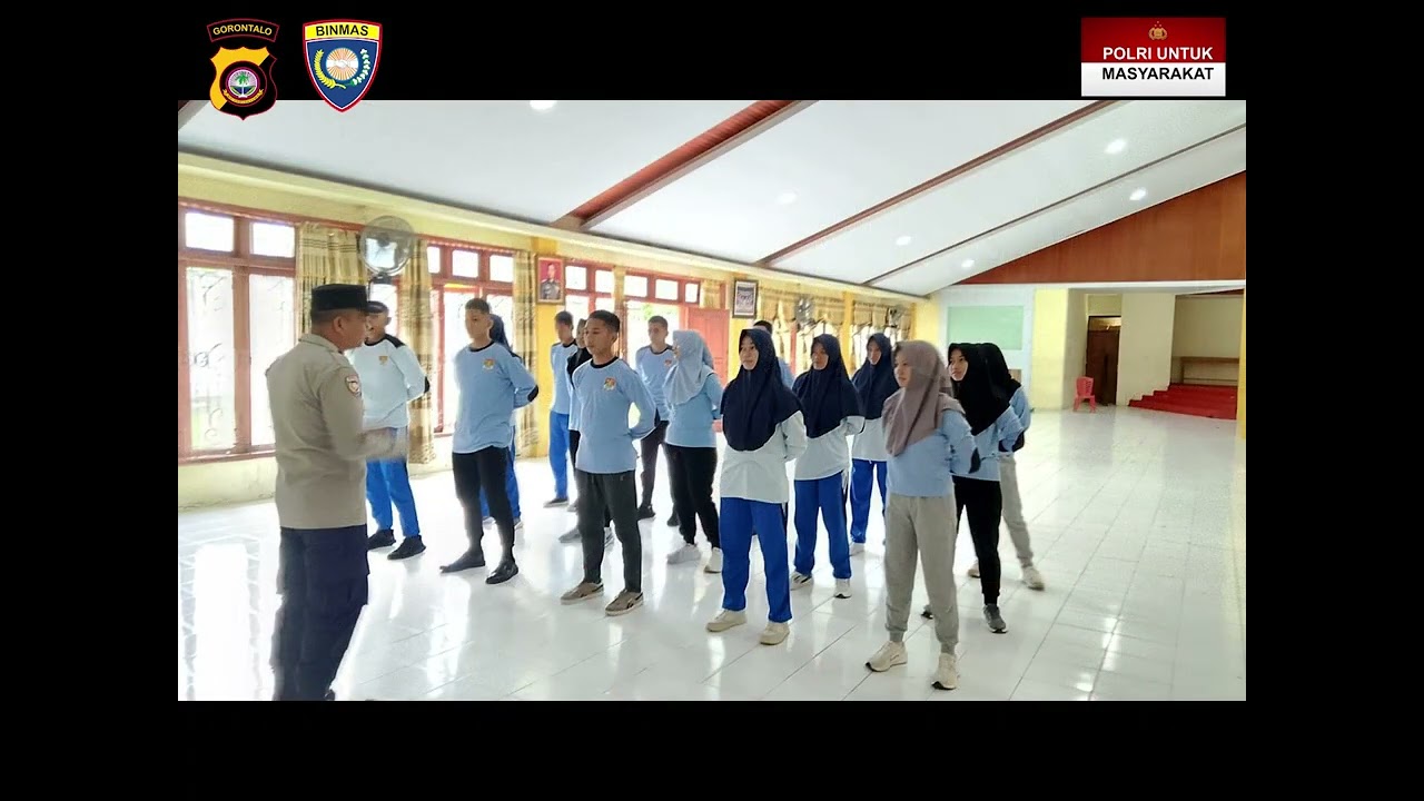 Penyuluhan Hukum Sat Binmas Polres Bone Bolango Di Lingkungan Sekolah