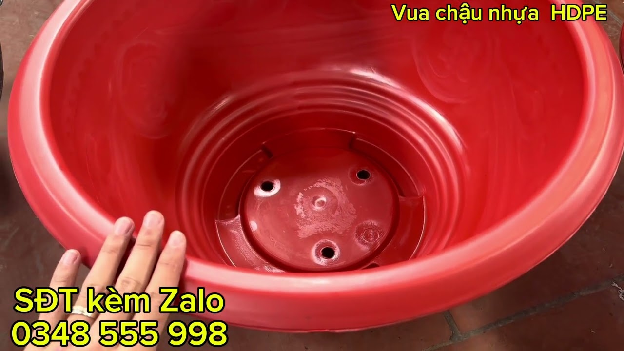 Chậu nhựa về hàng cực nhiều phục vụ anh chị em #chaunhua #phucloctho #decor #chautrongcay 