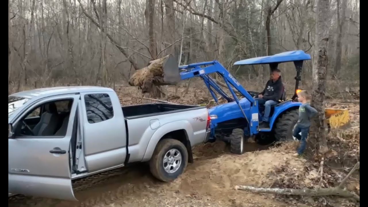 Off Roading With 2wd Toyota Tacoma With Rear Diff Lock!