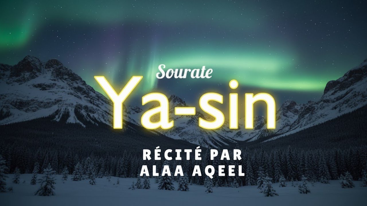 Sourate YaSeen سورة يسٓ sous titré Français | Récitation magnifique
