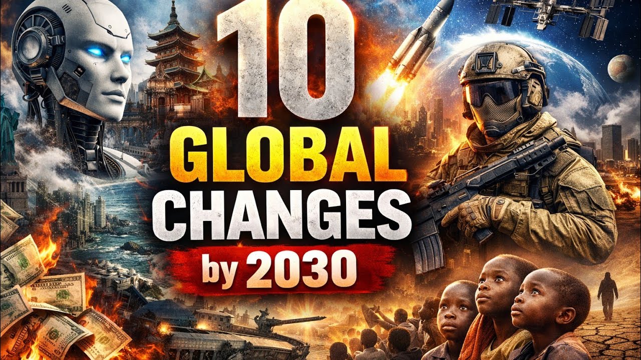 Top 10 global changes that will shift the world by 2030