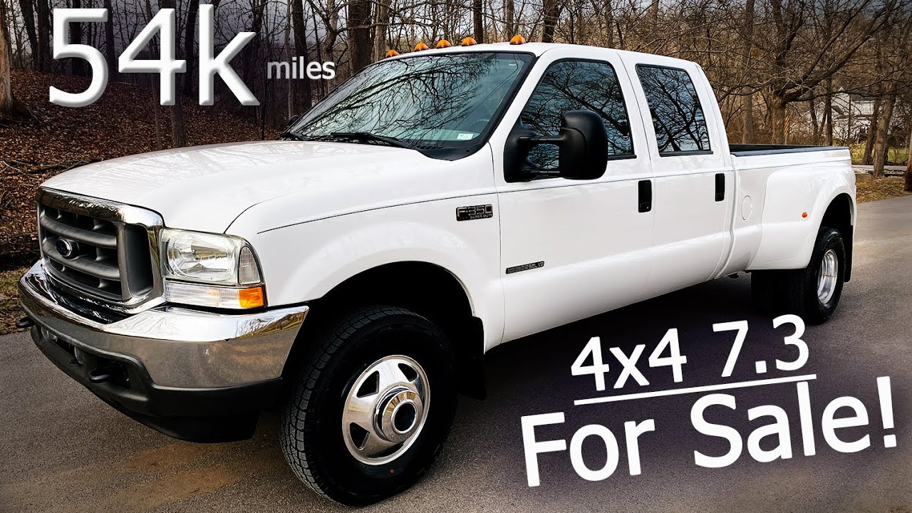 7.3 Powerstroke For Sale: 2003 Ford F-350 4x4 Dually with 54k miles!