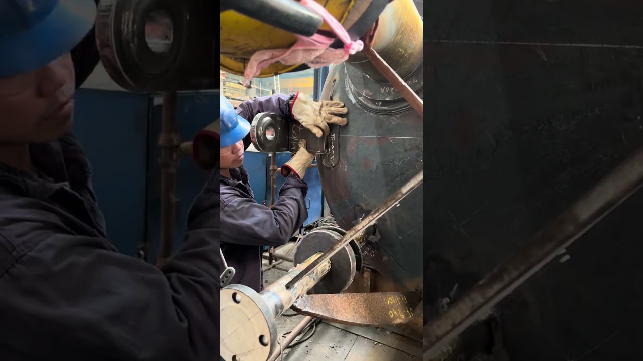 Pressure vessel fabrication / वेसल में फैब्रिकेशन कैसे होता ह #vessel #fabrication (@biharibabu7481 