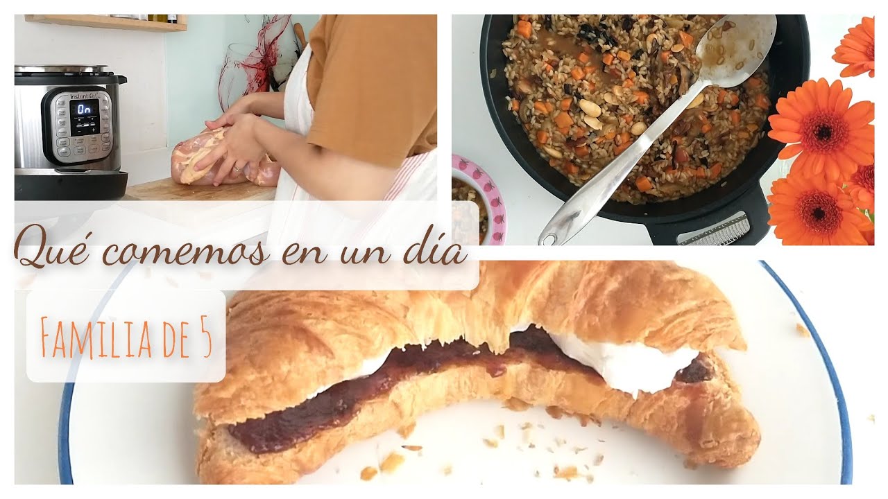 ¿Qué comemos en 1 día? Familia de 5 ¡Despidiendo el otoño! | La Cocina de Mar Borrull