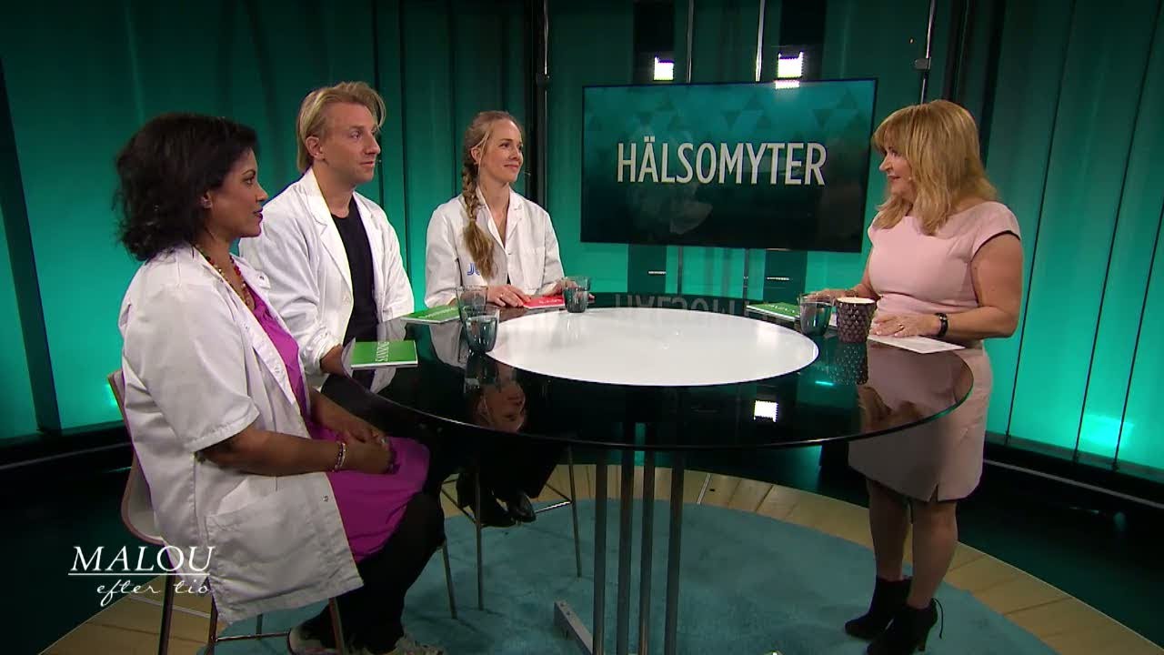 Hälsomyter: Visar färgen på snoret om man har virus eller bakterier? - Malou Efter tio (TV4)