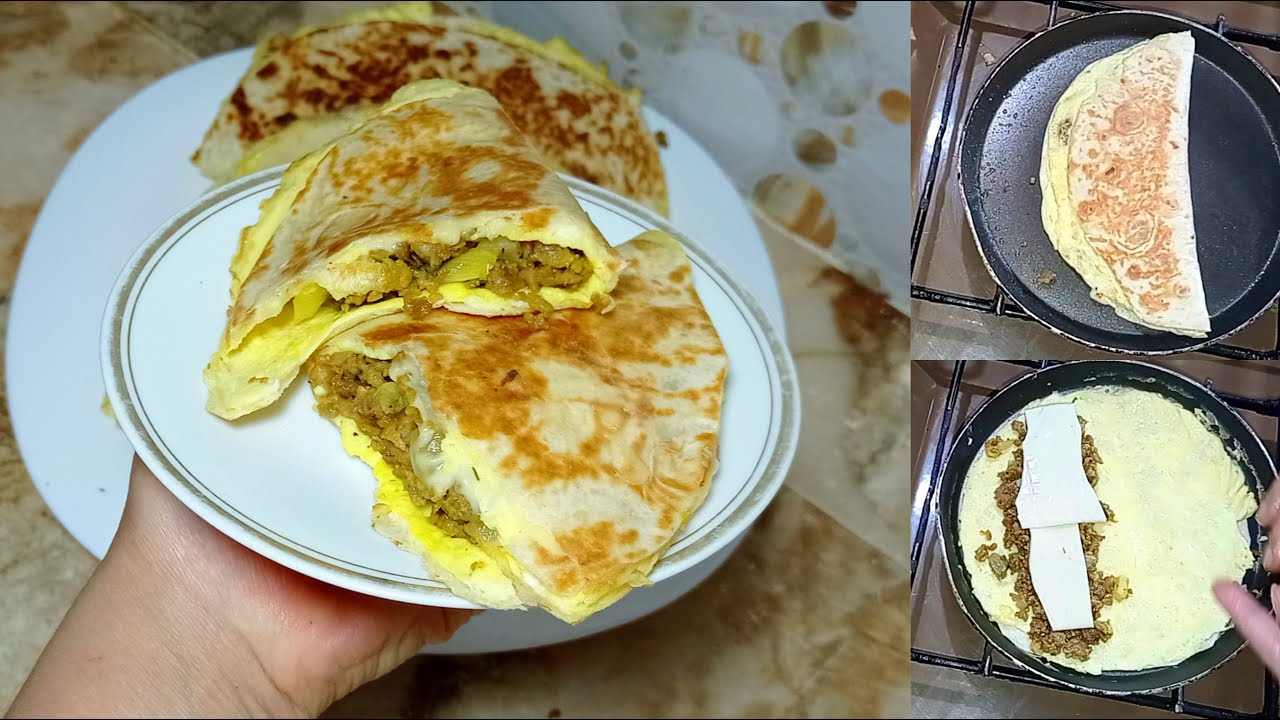اكلة سهلة وسريعة حضريها في 10 دقائق و كتجي لذيذة بزااف