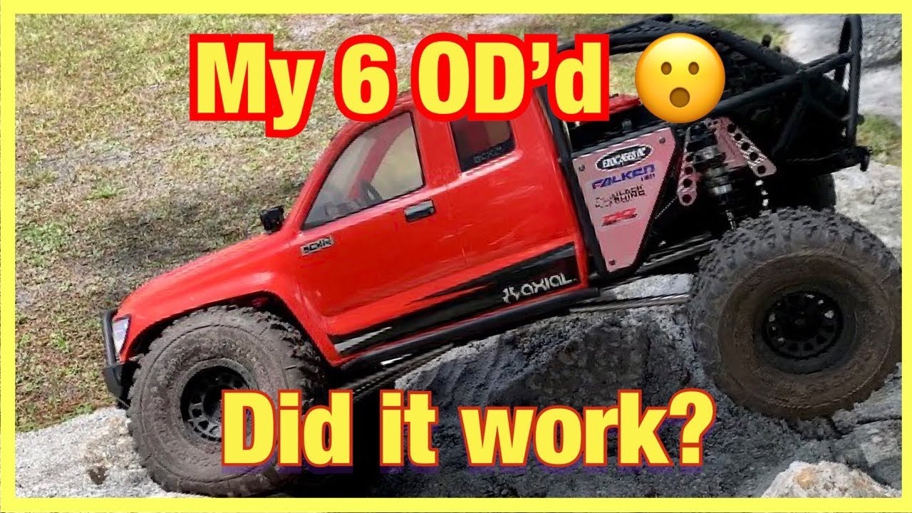 My Honcho SCX6 OD'd!!! Did it help?