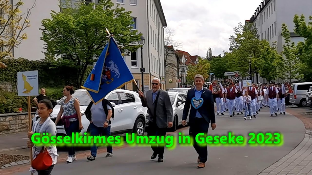 Gösselkirmes Umzug in Geseke 06.05.2023 / Kirmes 2023
