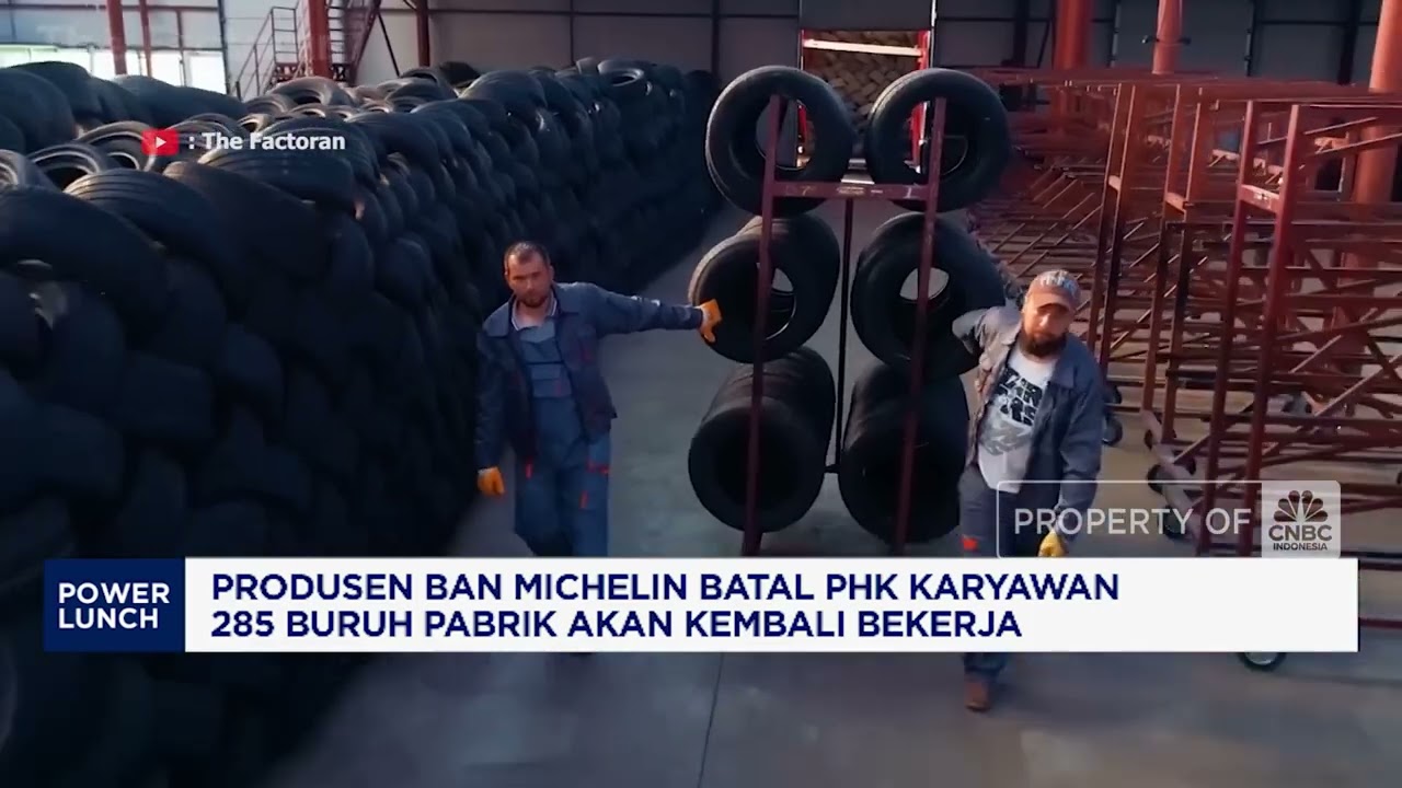 Michelin Batal PHK Karyawan, 285 Buruh Pabrik Kembali Bekerja