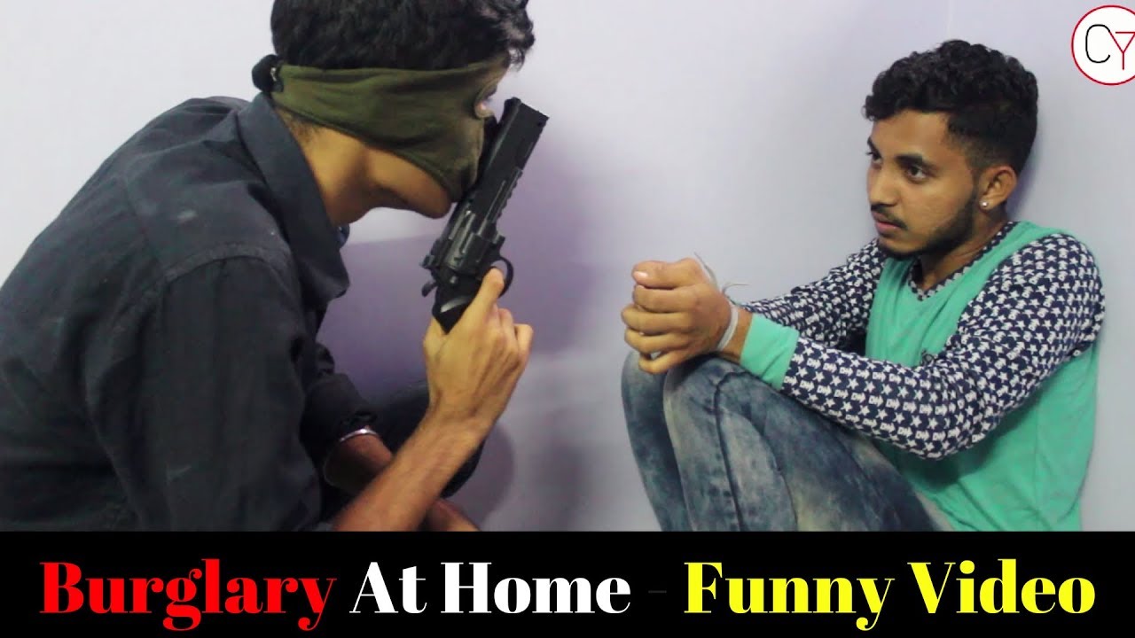 Robbery at home - Funny video on Robbery | CYappa Videos