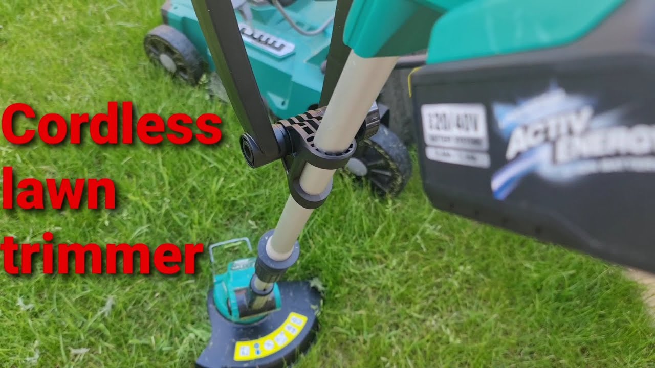 Ferrex cordless lawn trimmer - efficient?