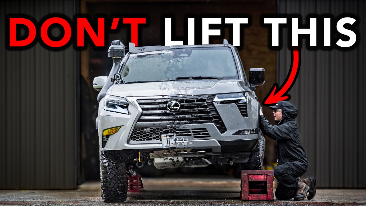 Почему низкие грузовики лучше себя ведут на бездорожье | Секреты Lexus GX550