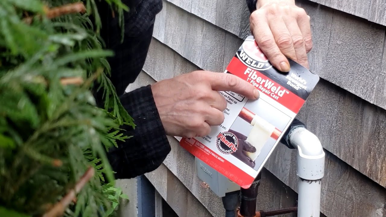 Is J-B FiberWeld pipe Repair Cast a Viable option to fix a cracked fitting?