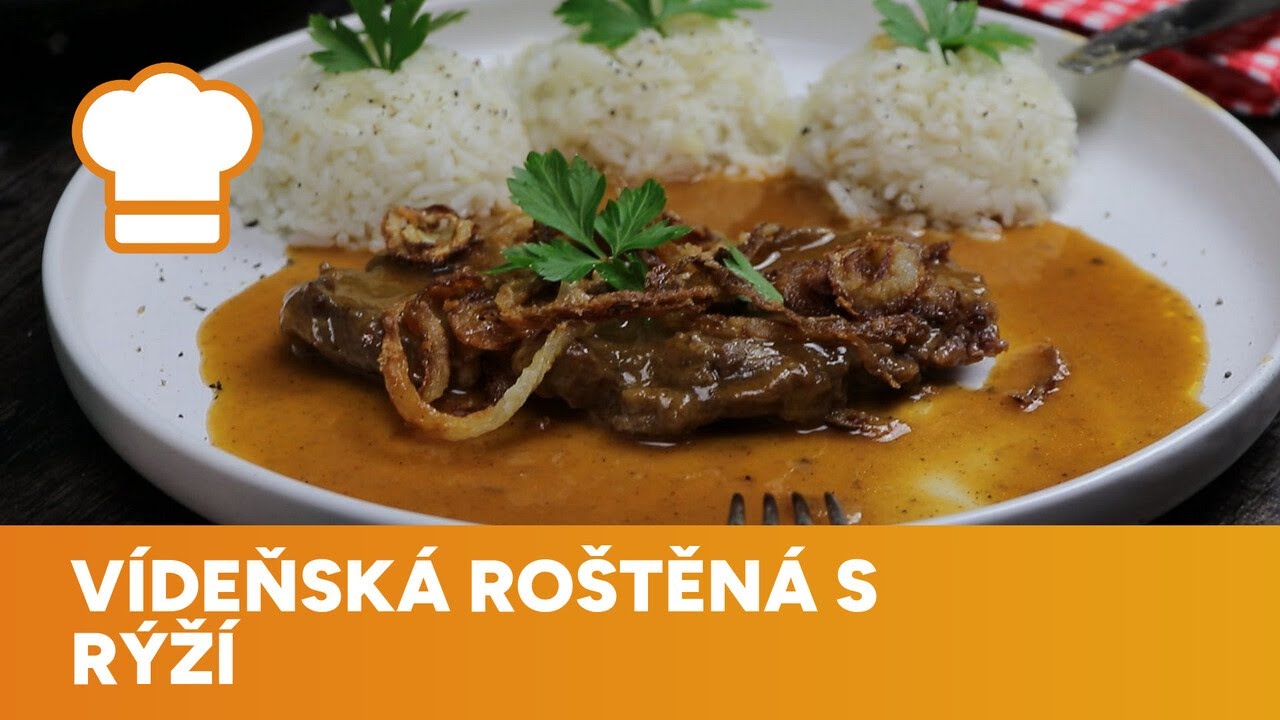 Sváteční vídeňská roštěná s rýží chutná stejně vznešeně, jako zní její název