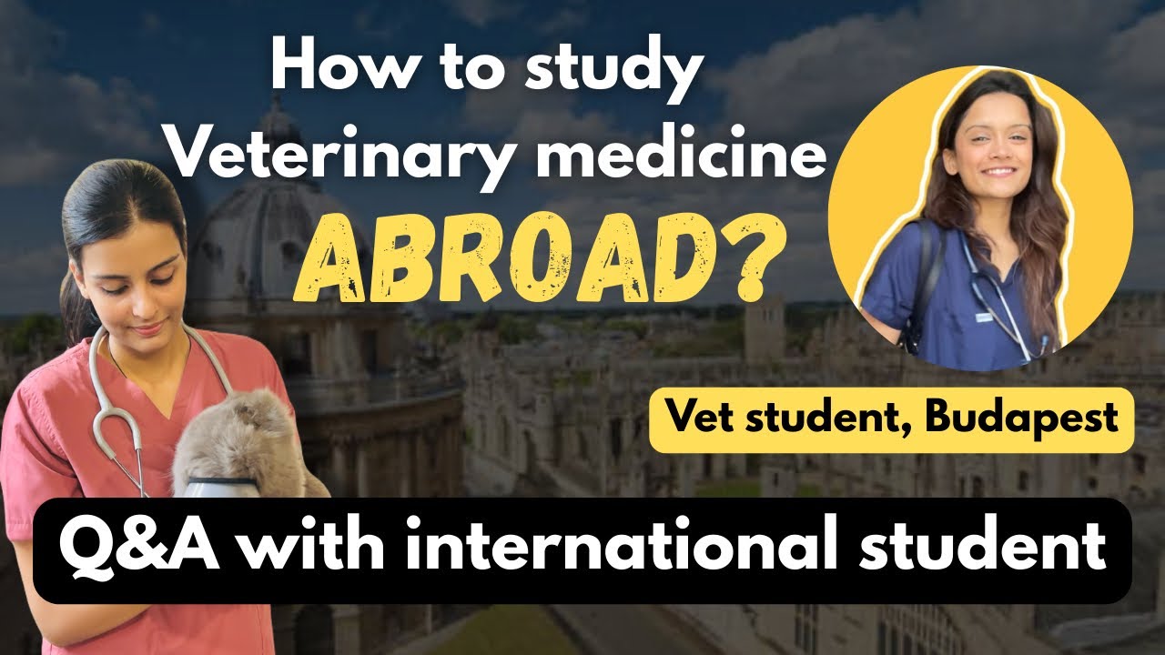 How to study veterinary medicine abroad? Full process explained | Ft. Savi kulkarni