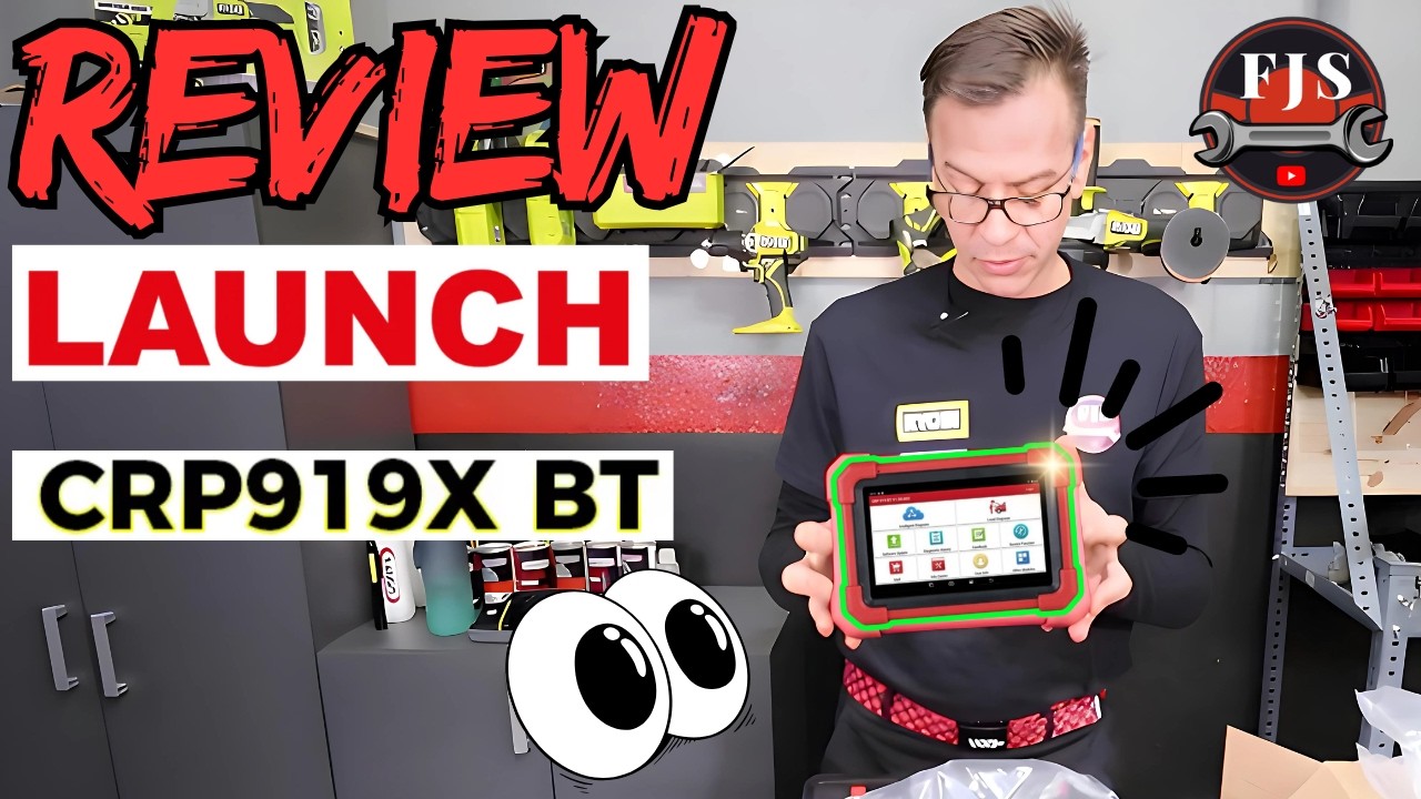 LAUNCH CRP919X BT.  Escáner o Equipo de diagnosis Para Taller. Rápido, Versátil, Inalámbrico.