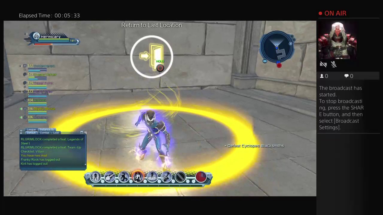 LOCKDOWN2313's Live PS4 DCUO Broadcast God of monsters