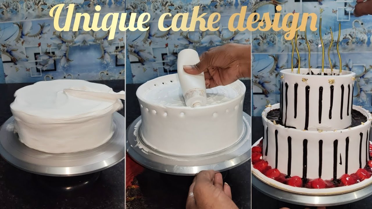  Shaandaar Do Manzila Drip Cake🎂 two tier premium look design ✨ 