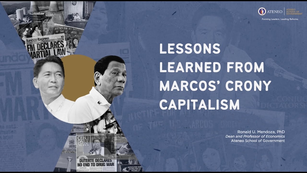 Lessons Learned from Marcos' Crony Capitalism