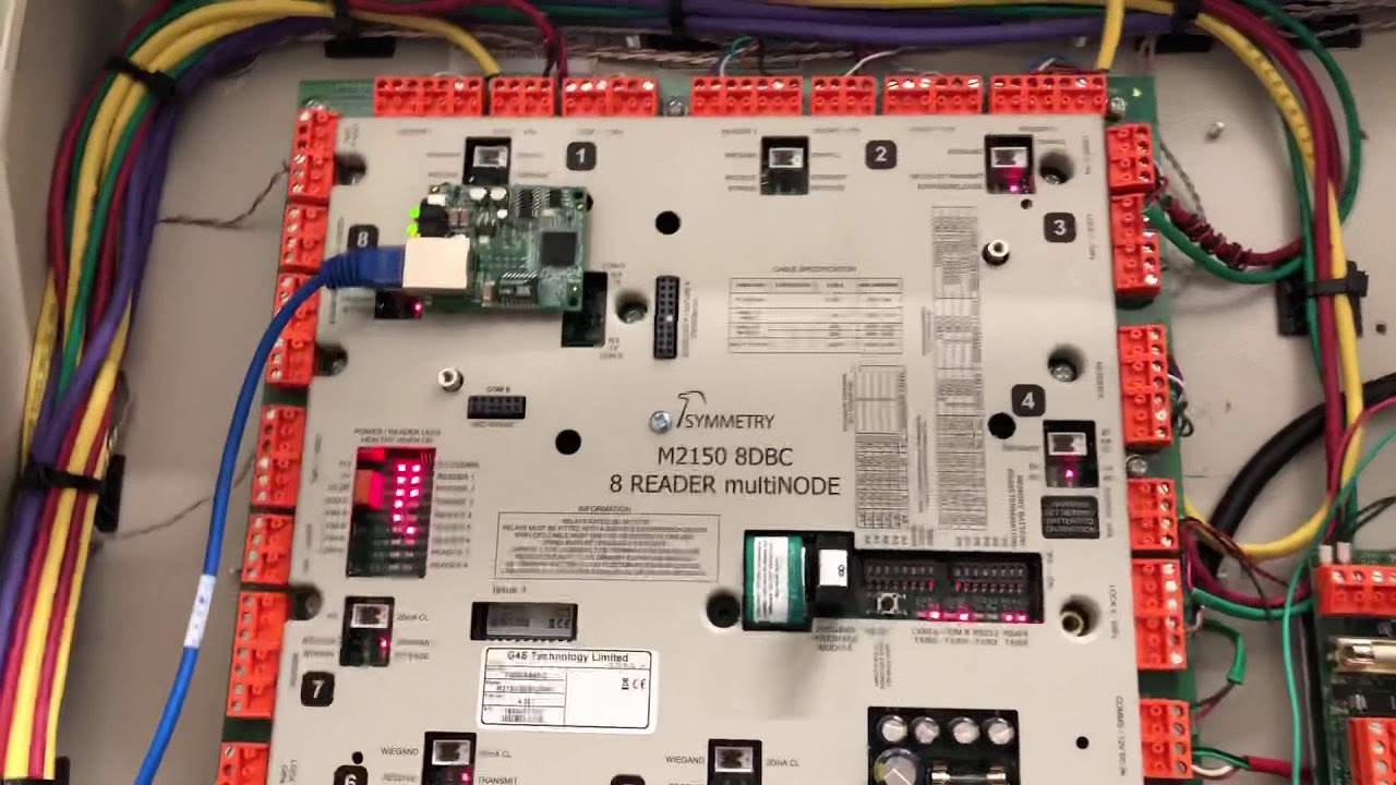 How to change the network settings on a network card - Nic card - AMAG - Symmetry - Access Control