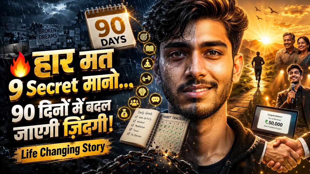🔥9 Secret Rules❓ | हार मत मानो.. ये कहानी आपकी जिंदगी बदल देगी | Aman’s Journey