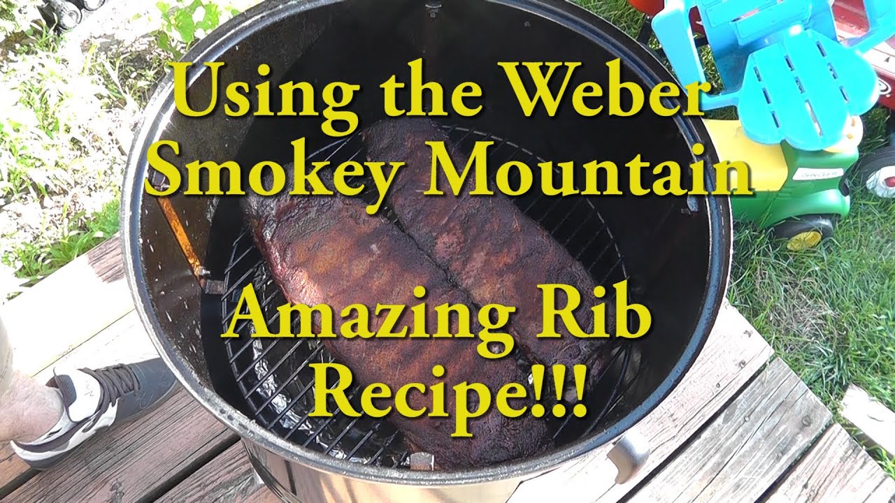 Using the Weber Smokey Mountain - Amazing Ribs!