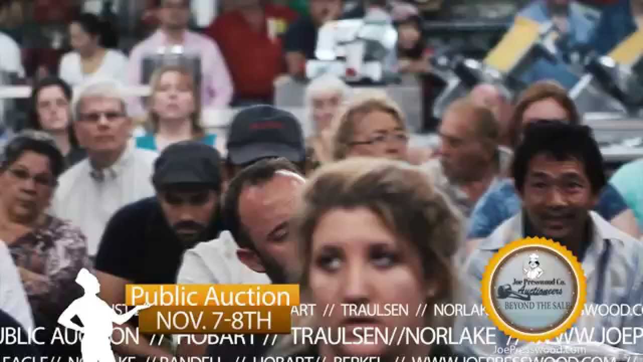 Nov 7th 2015 Public Restaurant Equipment Auction