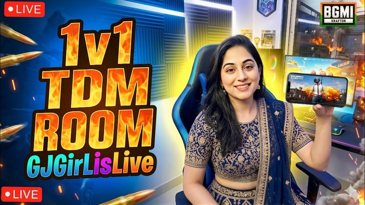 FREE 1v1 BGMI ROOM 💯😎| BGMI 4.2 UPDATE 🩷 LETS PLAY Some wow mode #girlgamer #bgmilive