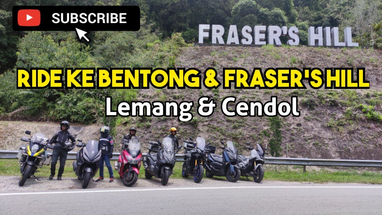 Ride ke Bentong Makan Lemang & ke Fraser's Hill 