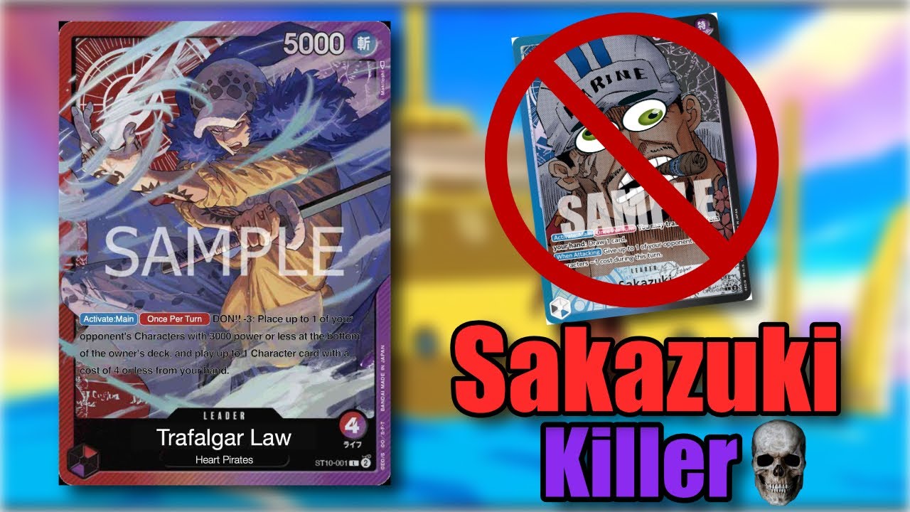 My Red/Purple Law Deck Profile - One Piece Card Game