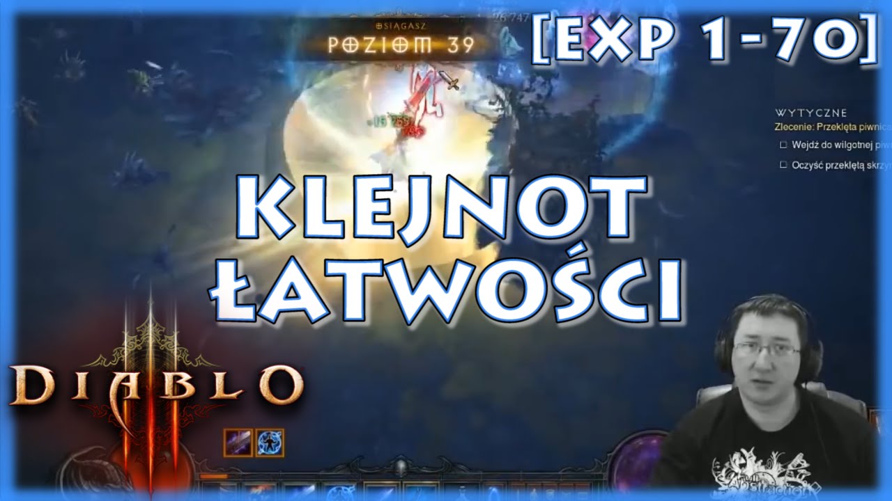 Diablo 3: Klejnot Łatwości Exp 1-70 [Gem of Ease]