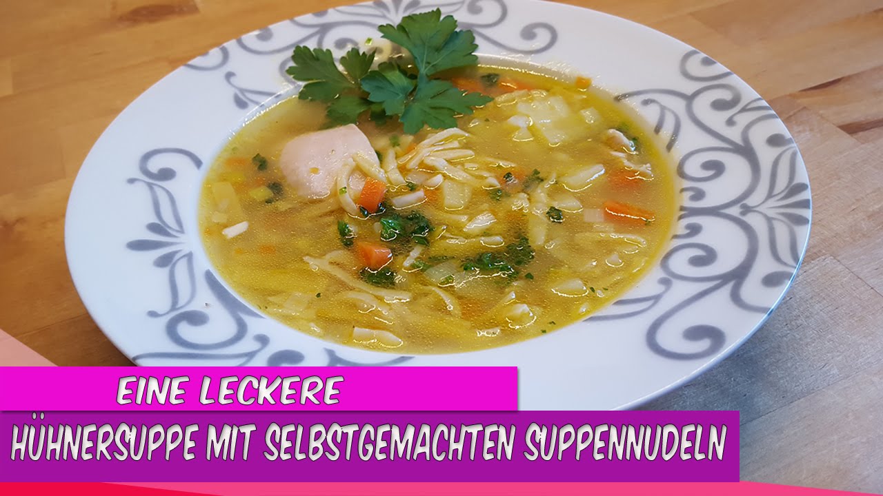 ♨Thermomix® TM5®♨HÜHNERSUPPE MIT SELBSTGEMACHTEN NUDELN суп с домашней лапшой