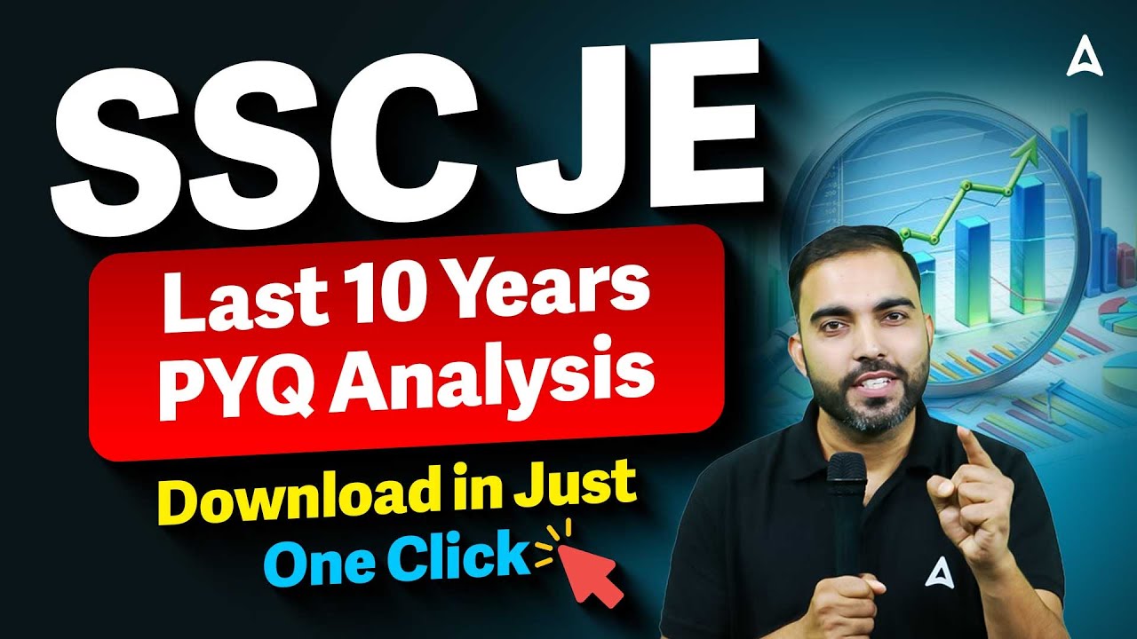 SSC JE Last 10 Years PYQ Analysis 🔍 Download in One Click | By RK Sir