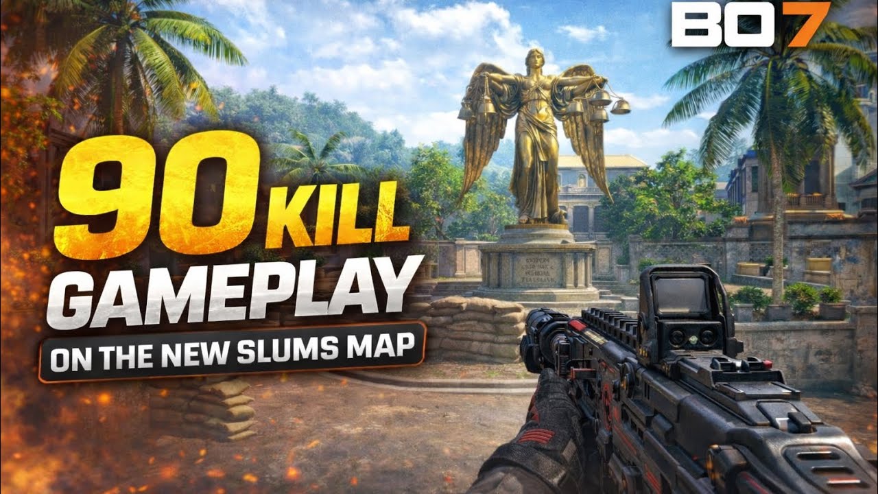 SLUMS IS BACK! 90 KILLS IN FIRST GAME! | Black Ops 7 Insane Gameplay
